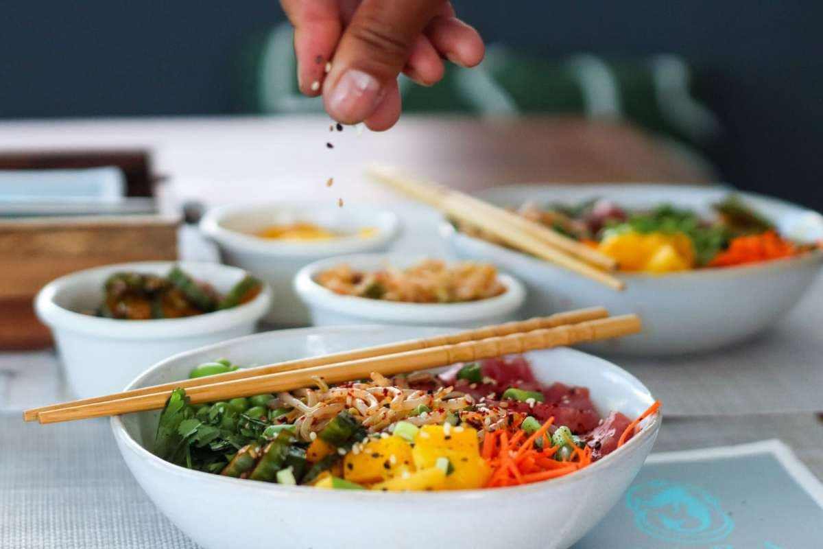 Sample menu image