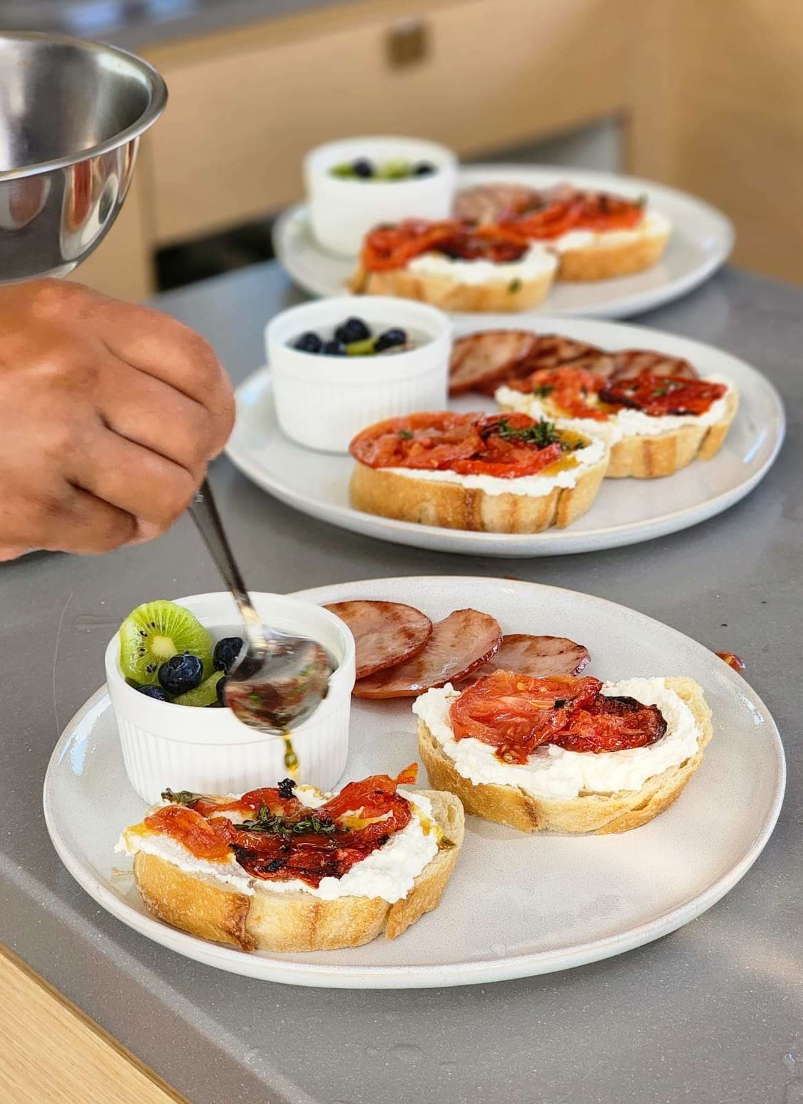 Sample menu image