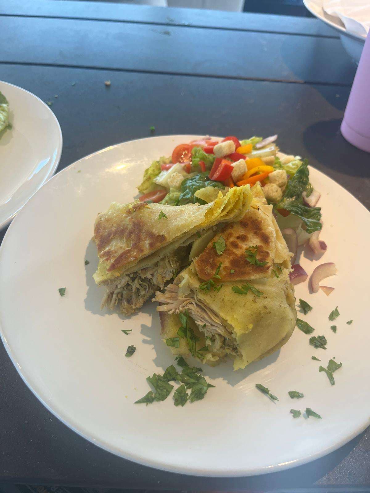 Sample menu image