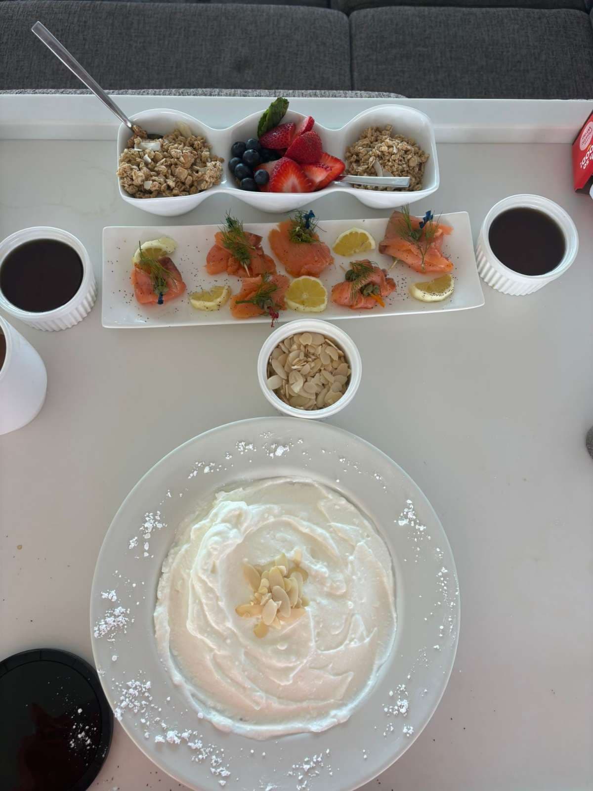 Sample menu image