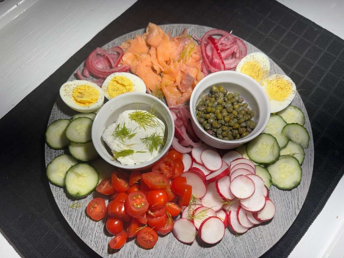Sample menu image
