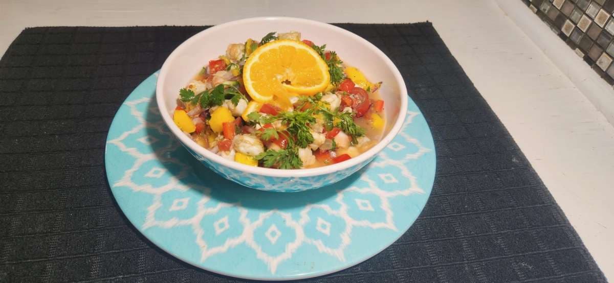 Sample menu image