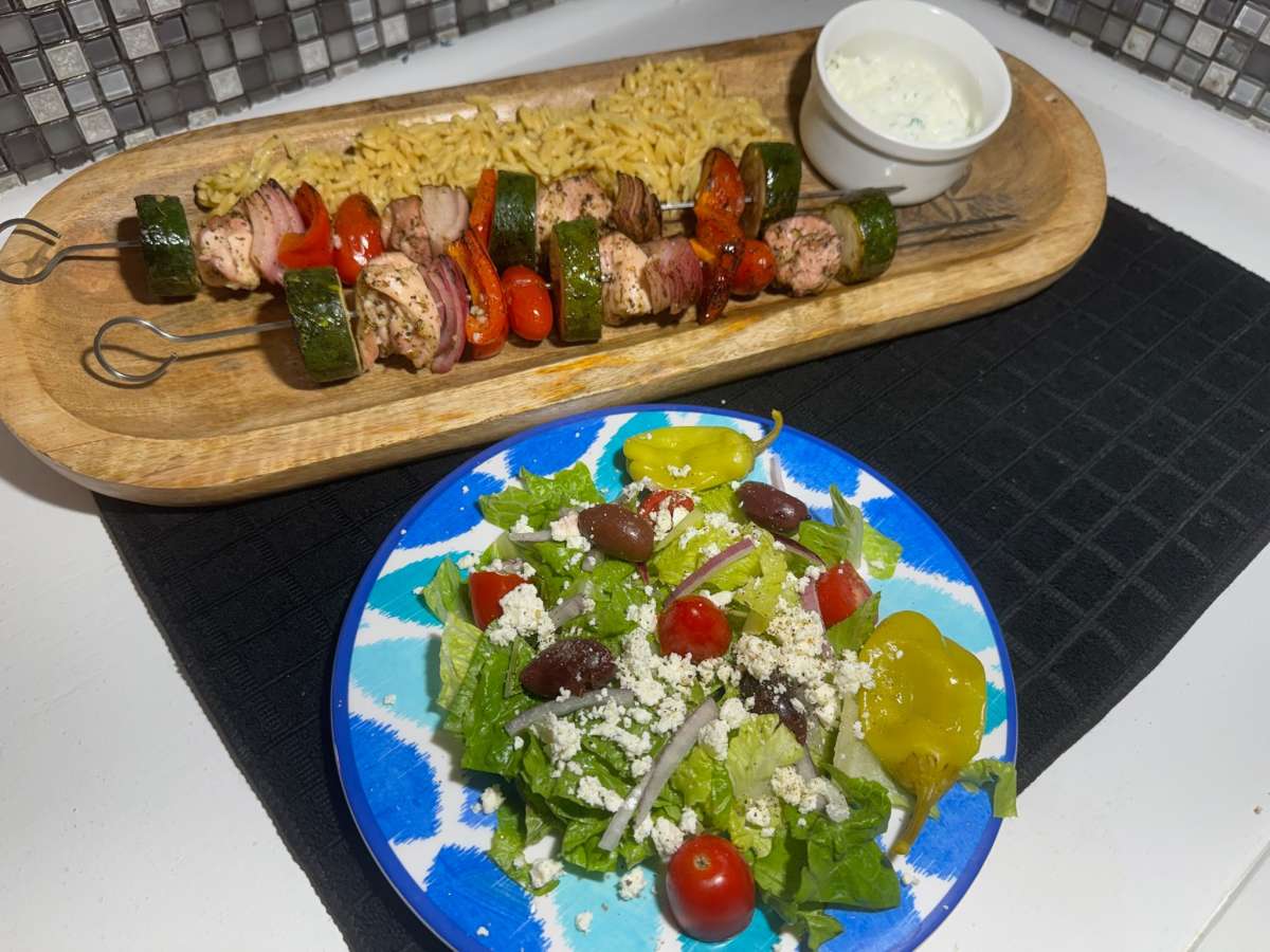 Sample menu image