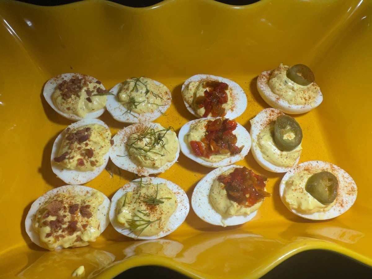 Sample menu image