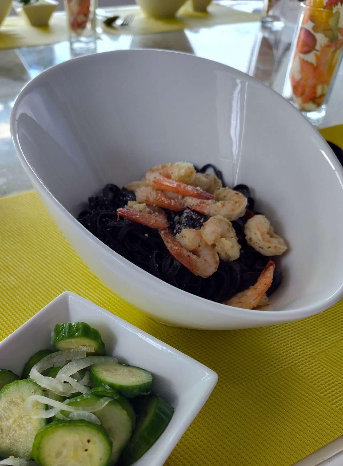 Sample menu image