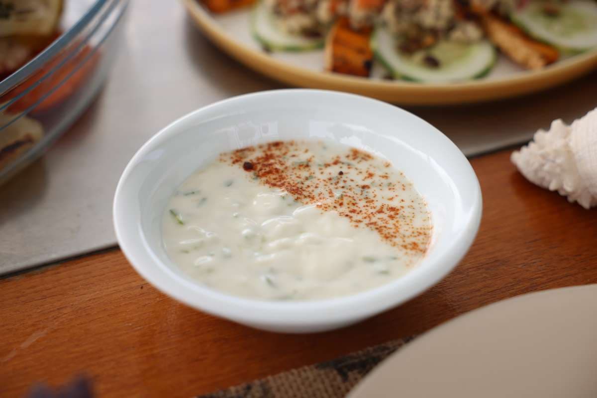 Sample menu image