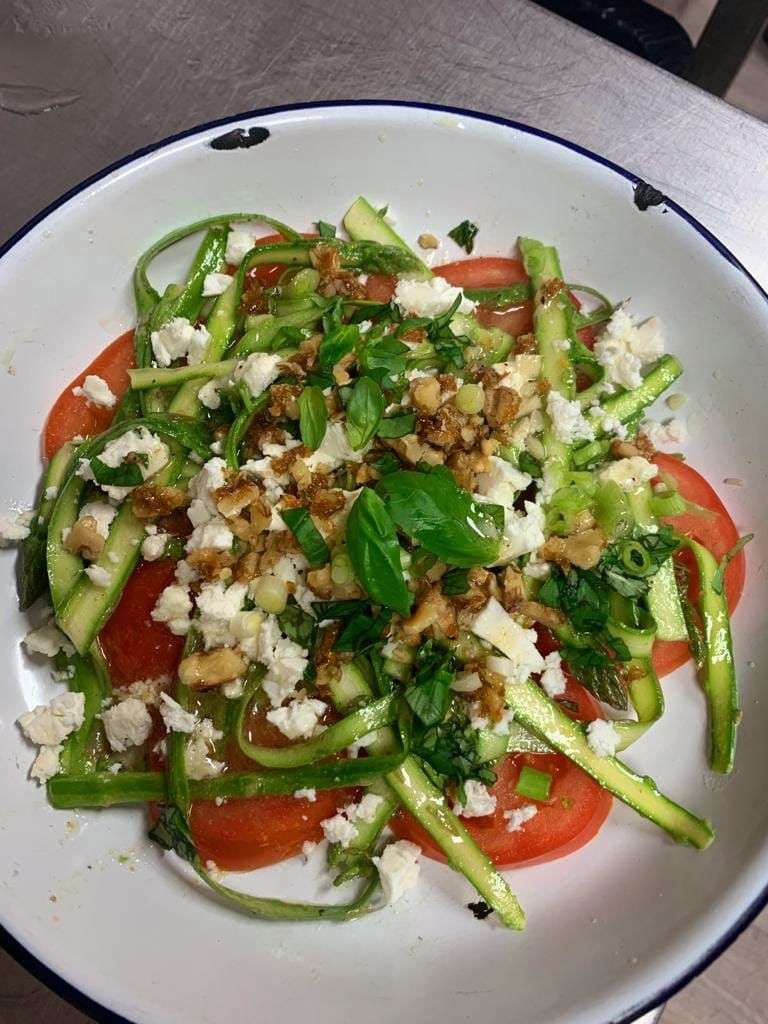 Sample menu image