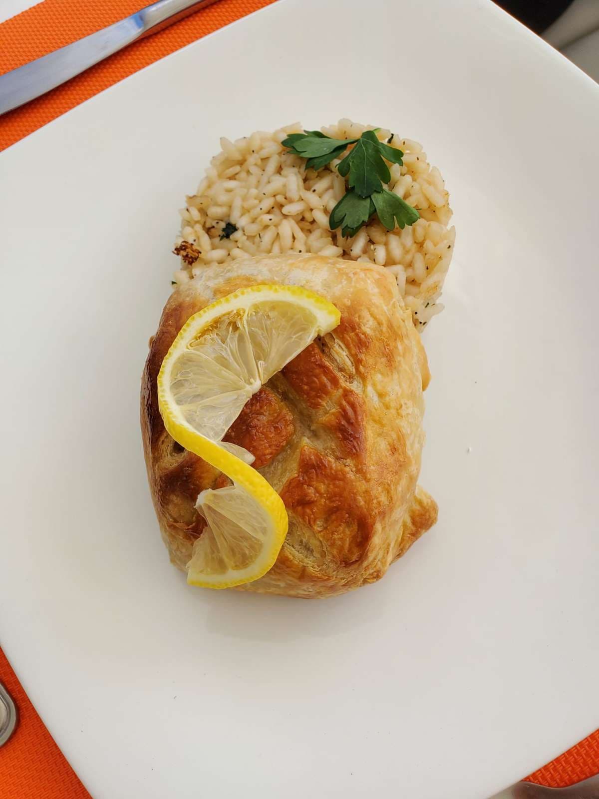 Sample menu image