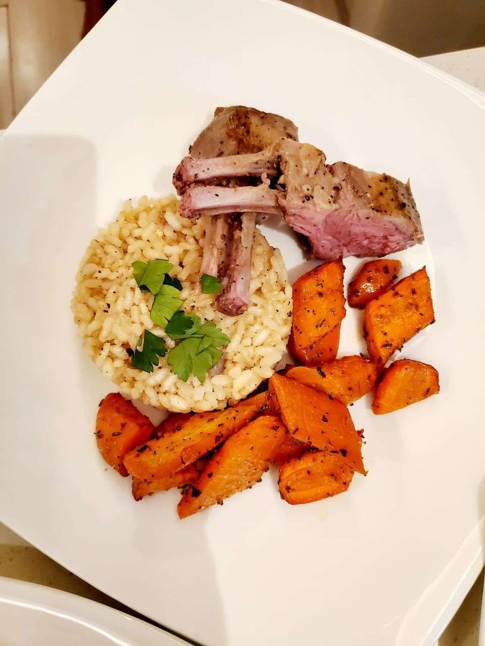 Sample menu image