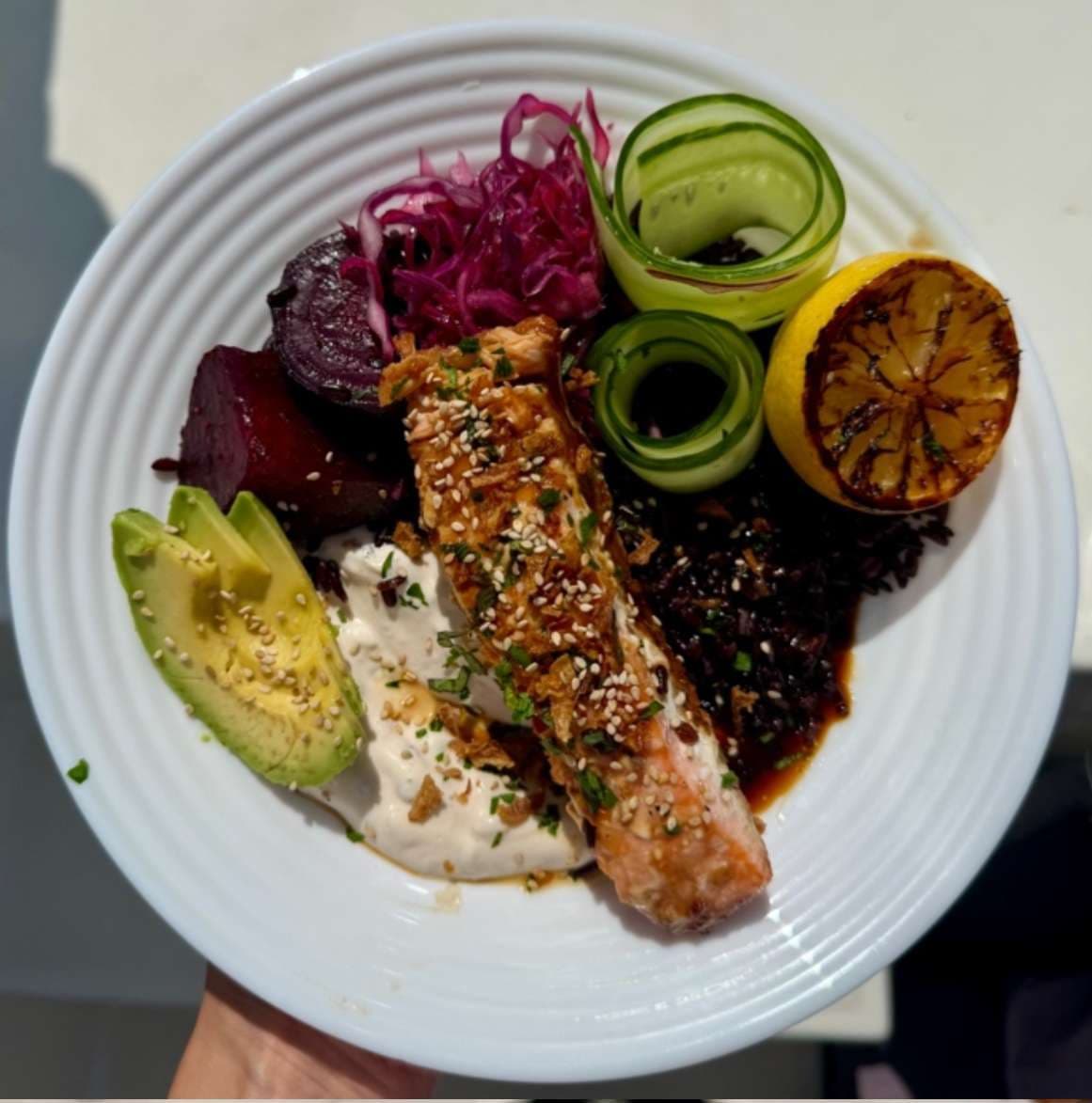 Sample menu image