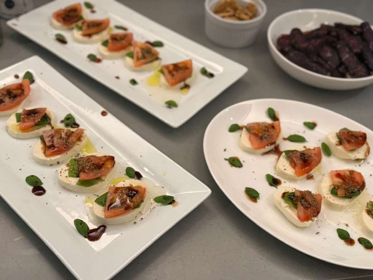 Sample menu image