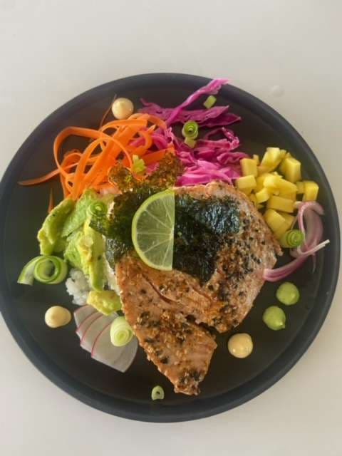 Sample menu image