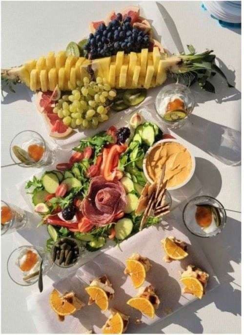 Sample menu image