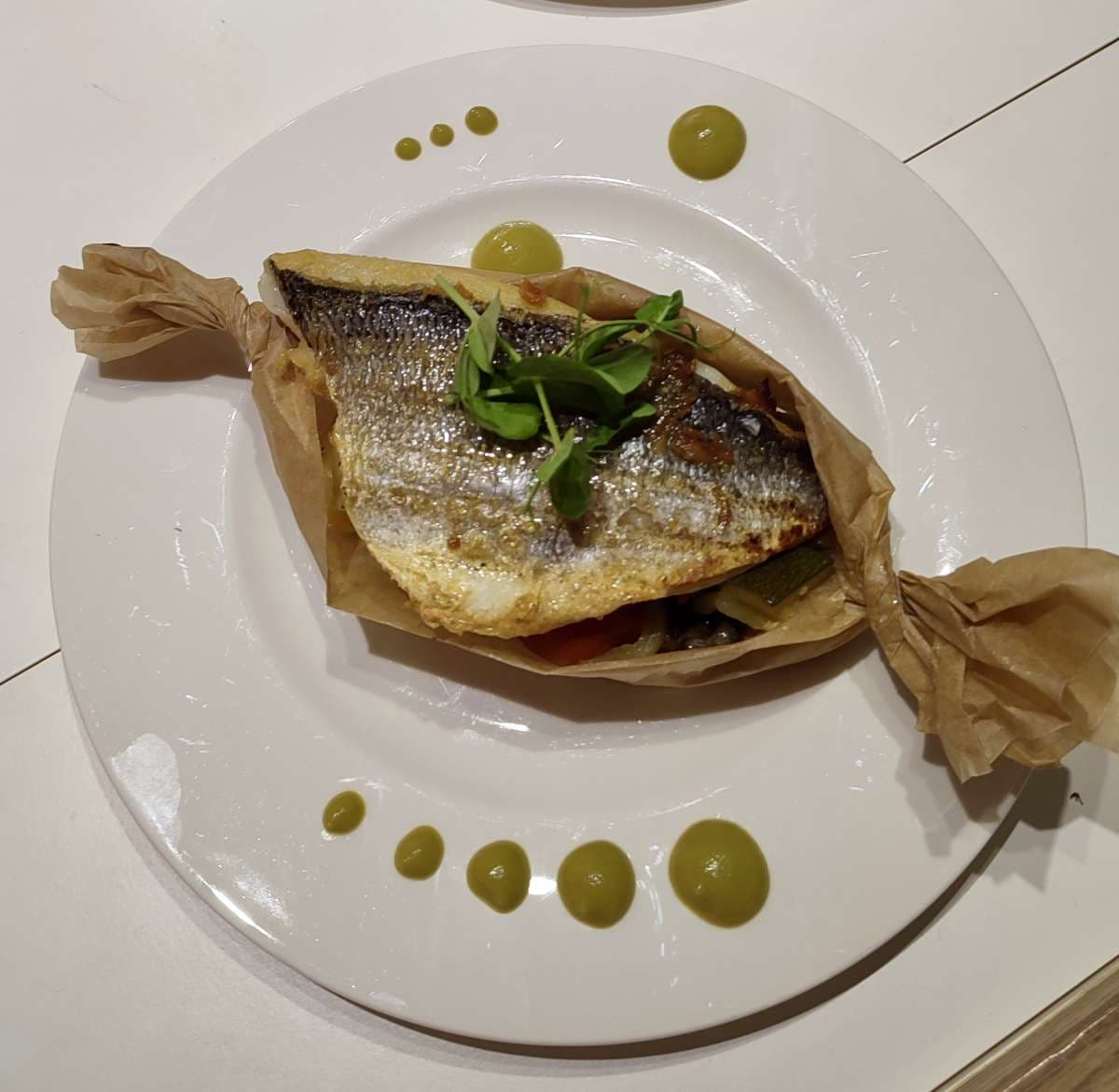 Sample menu image