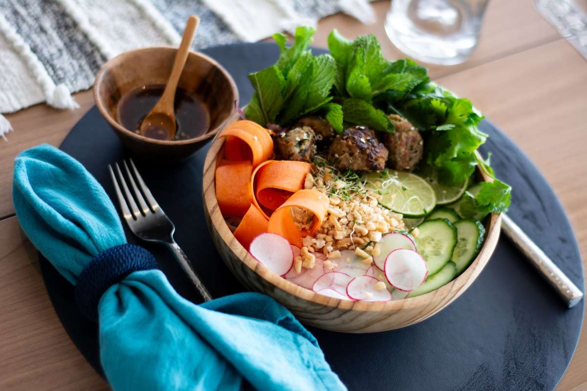 Sample menu image