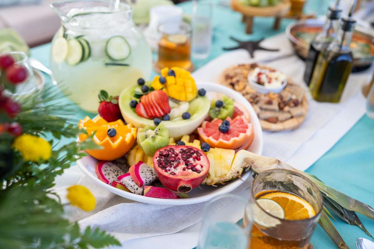 Sample menu image