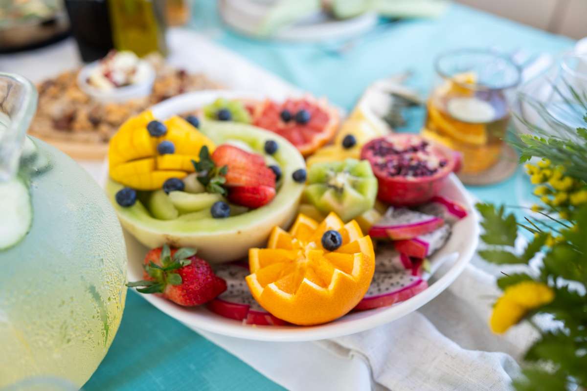 Sample menu image