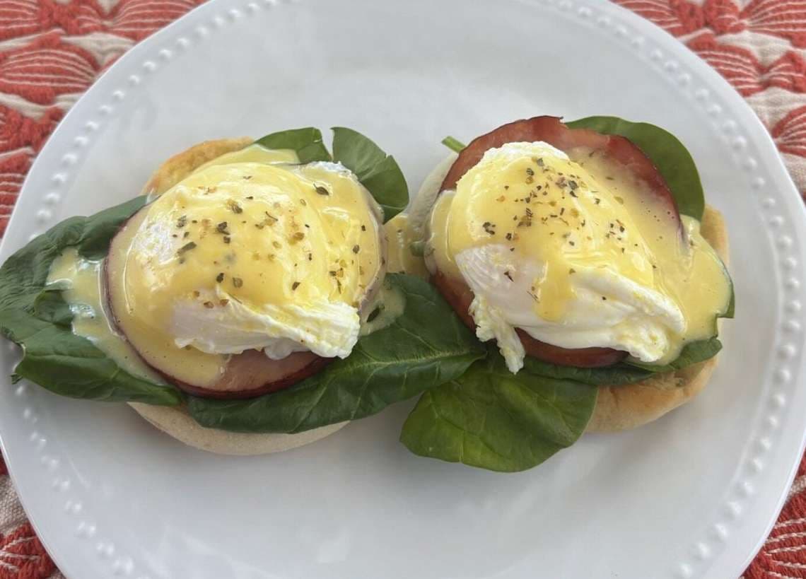 Sample menu image