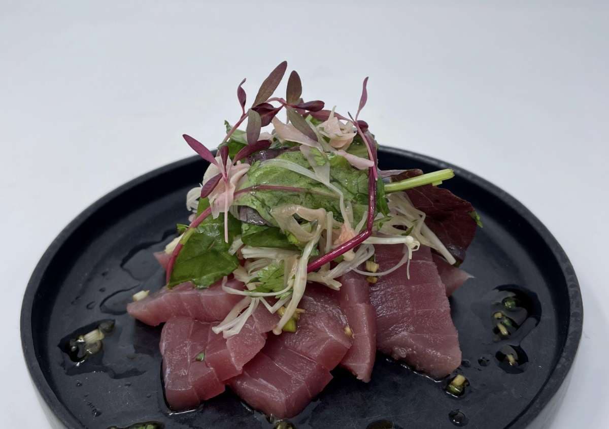Sample menu image