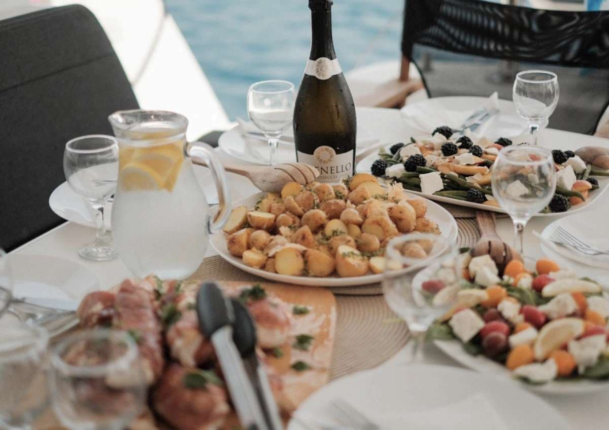 Sample menu image