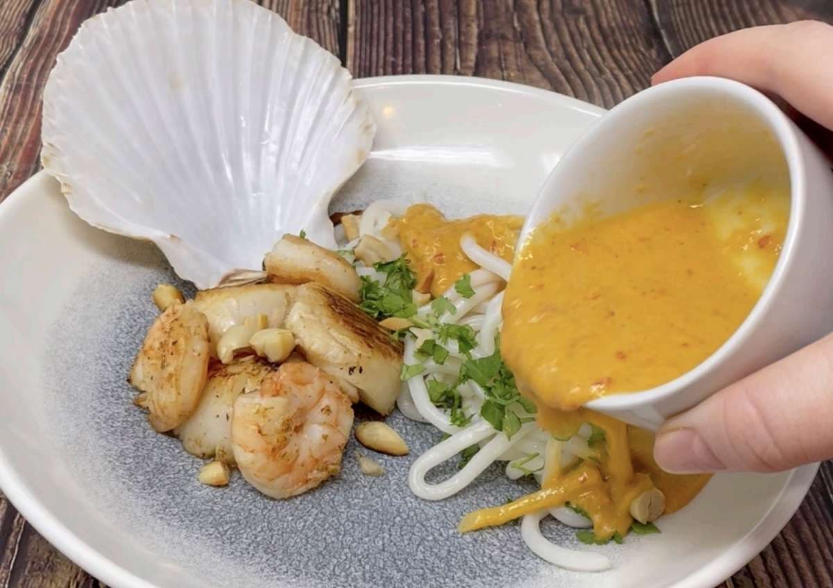 Sample menu image