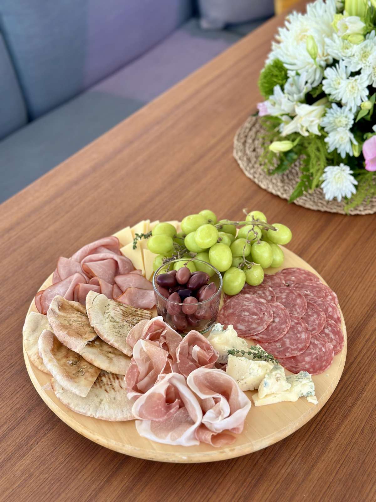 Sample menu image