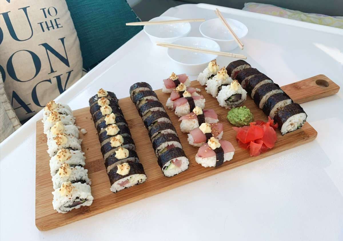 Sample menu image