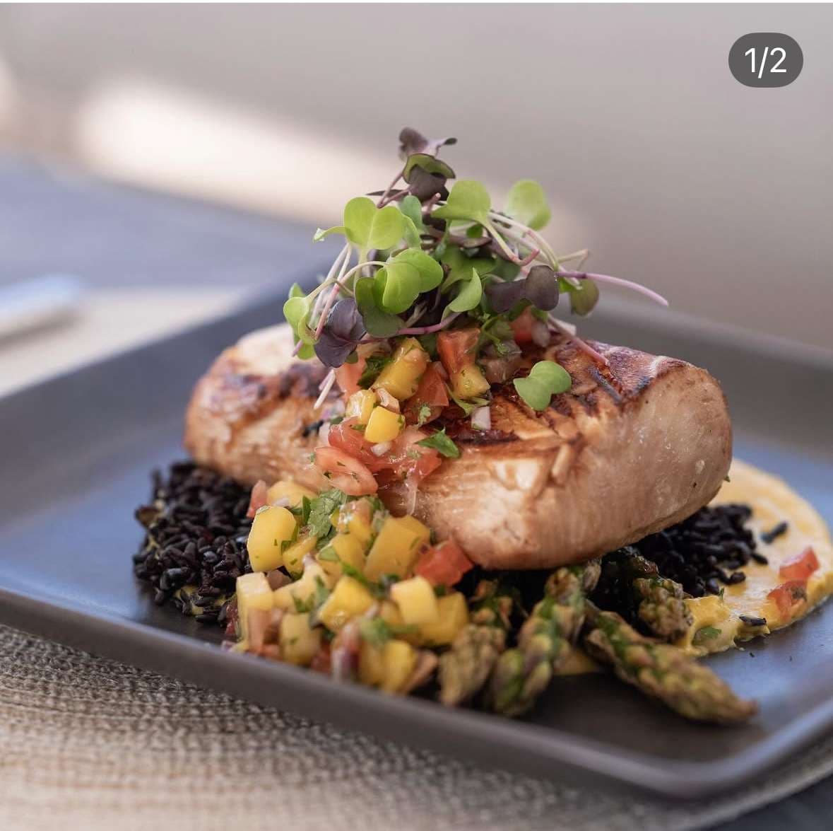 Sample menu image