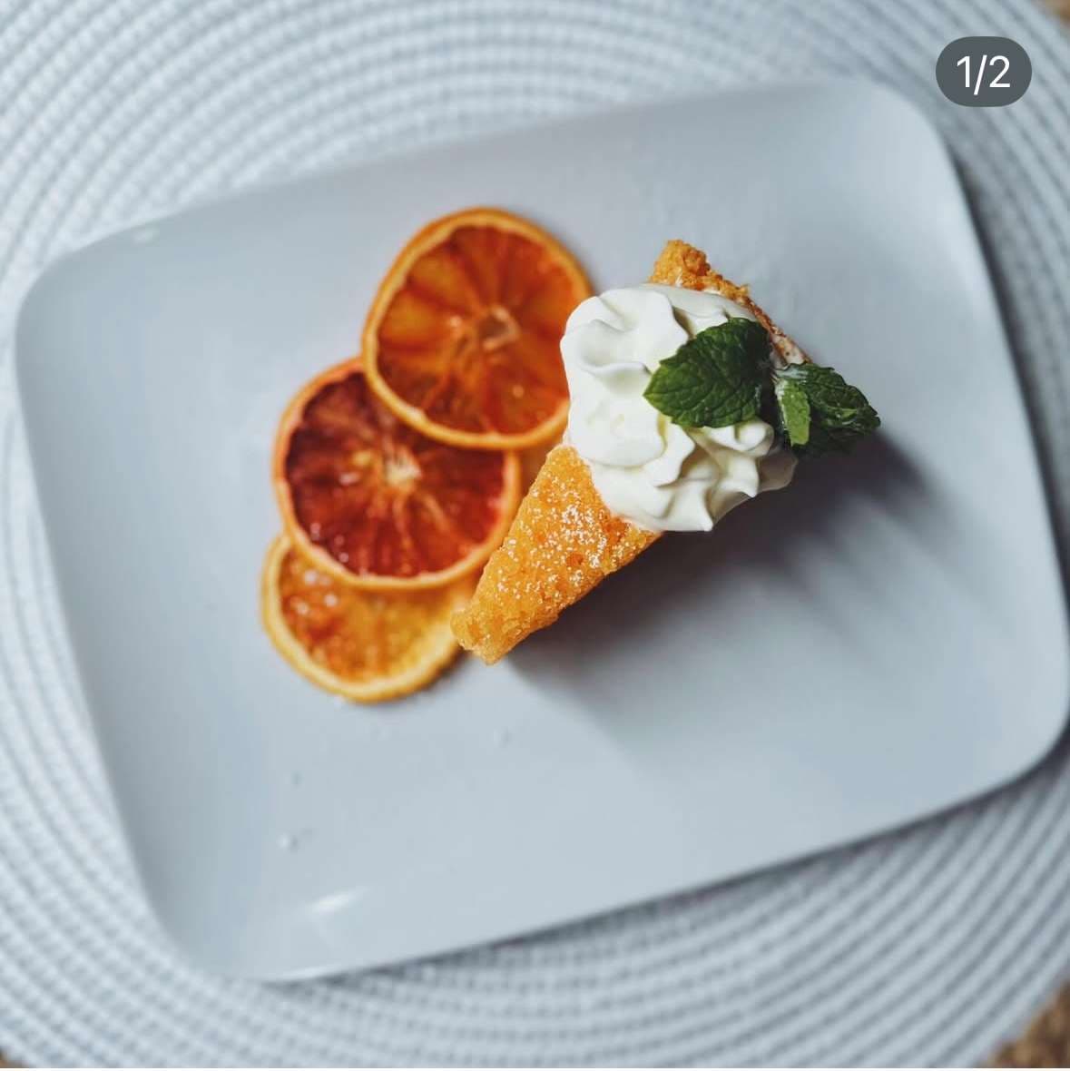 Sample menu image