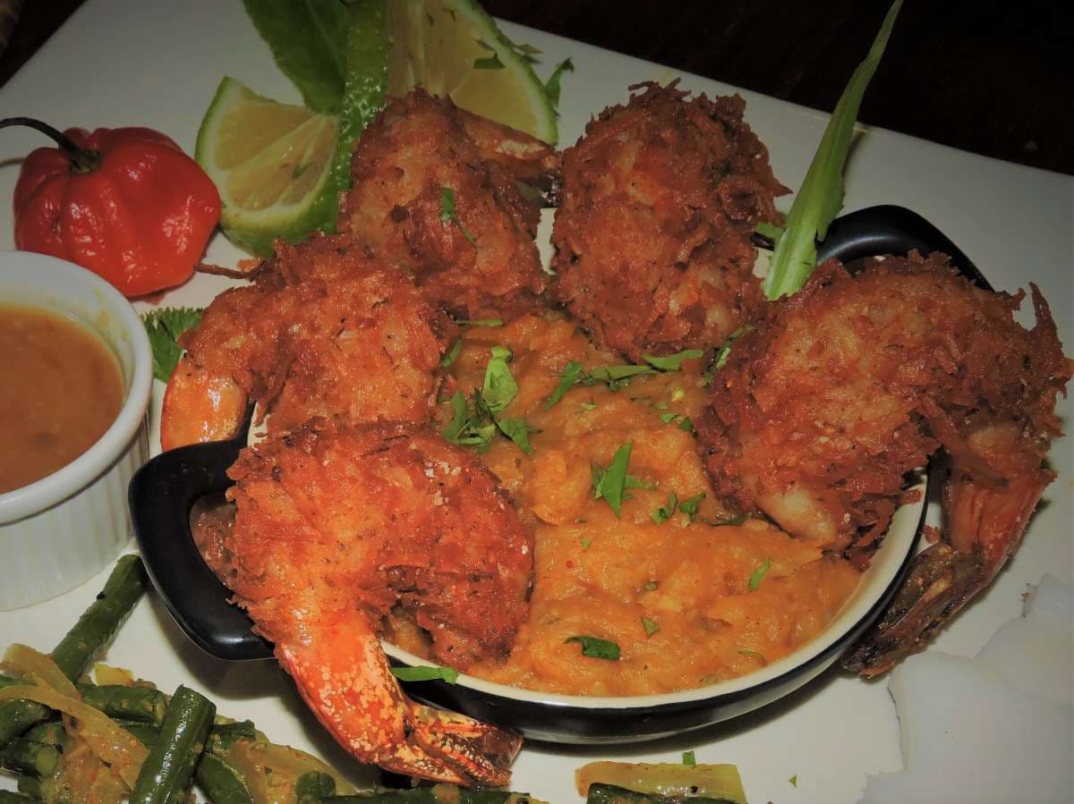Sample menu image