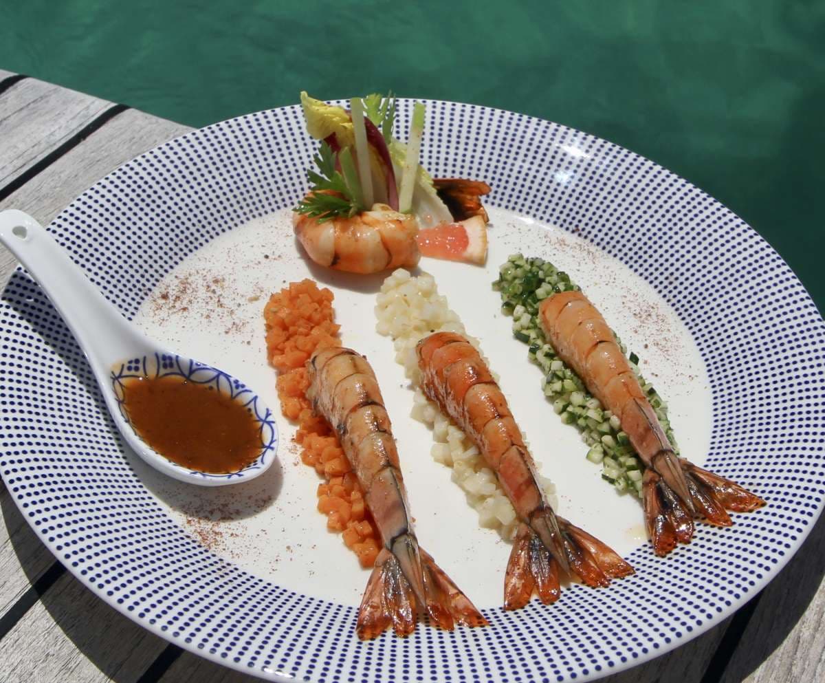 Sample menu image