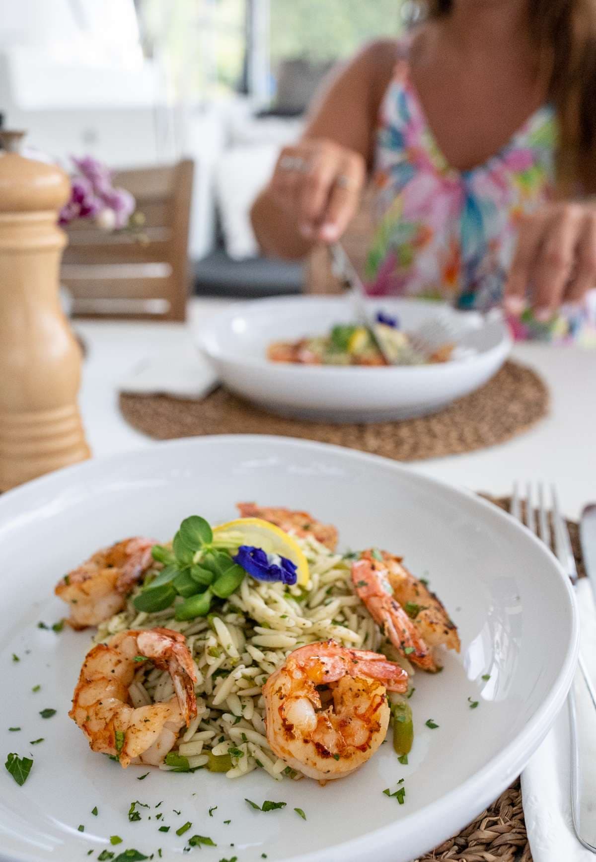 Sample menu image