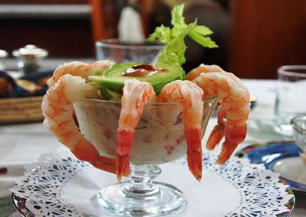 Sample menu image