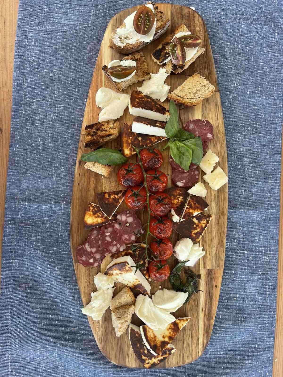 Sample menu image