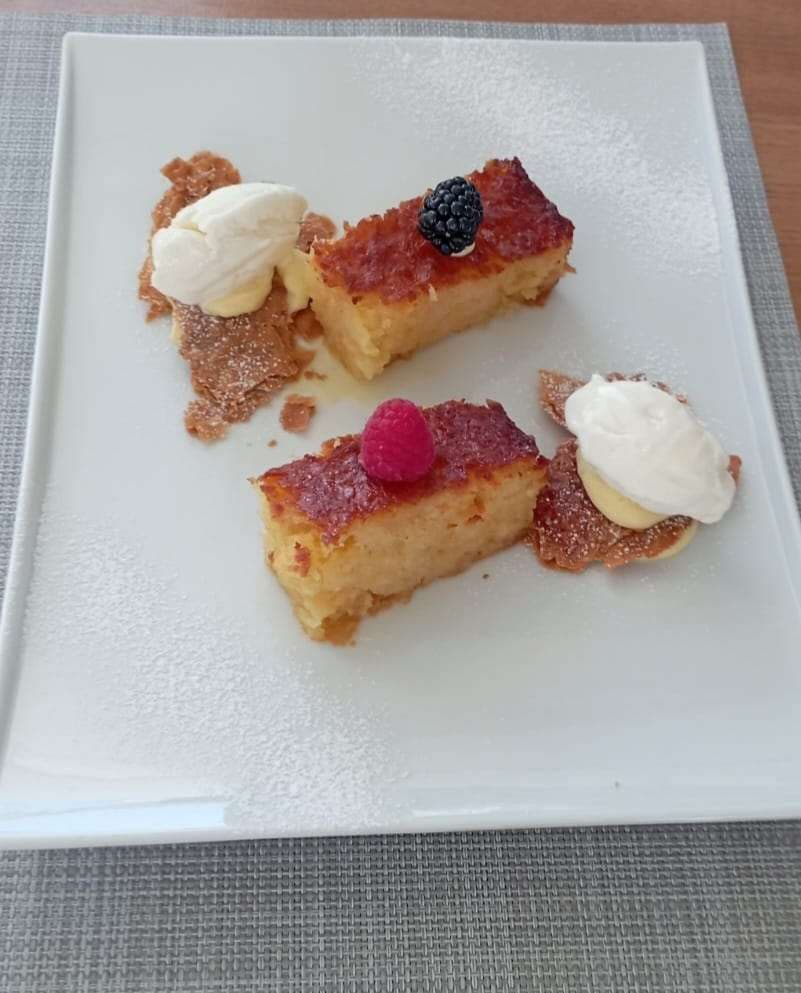 Sample menu image