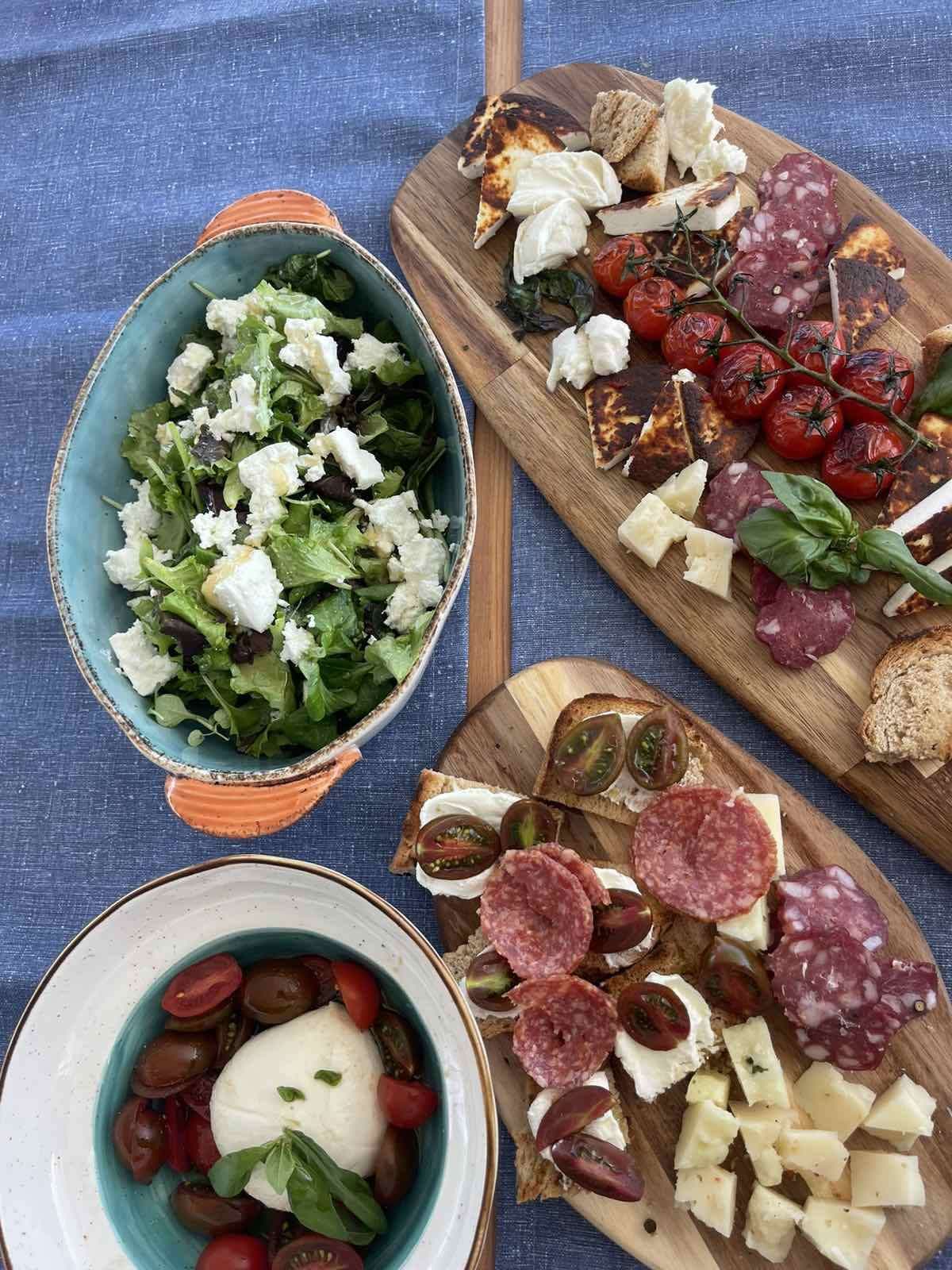 Sample menu image