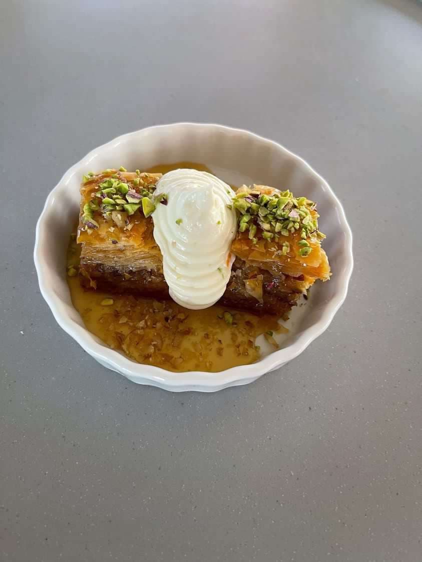 Sample menu image