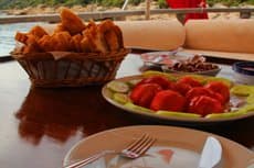 Sample menu image