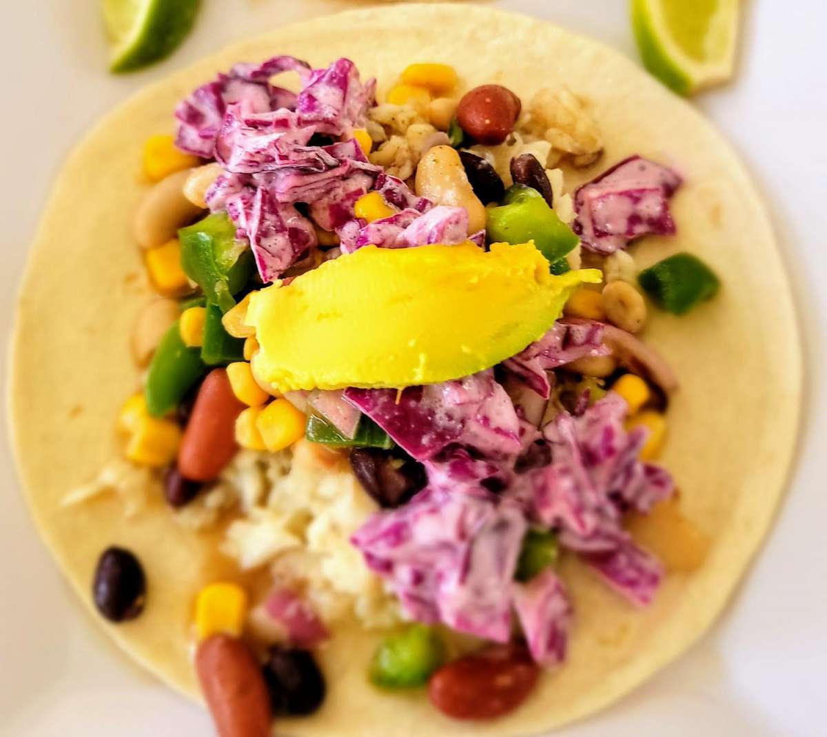 Sample menu image
