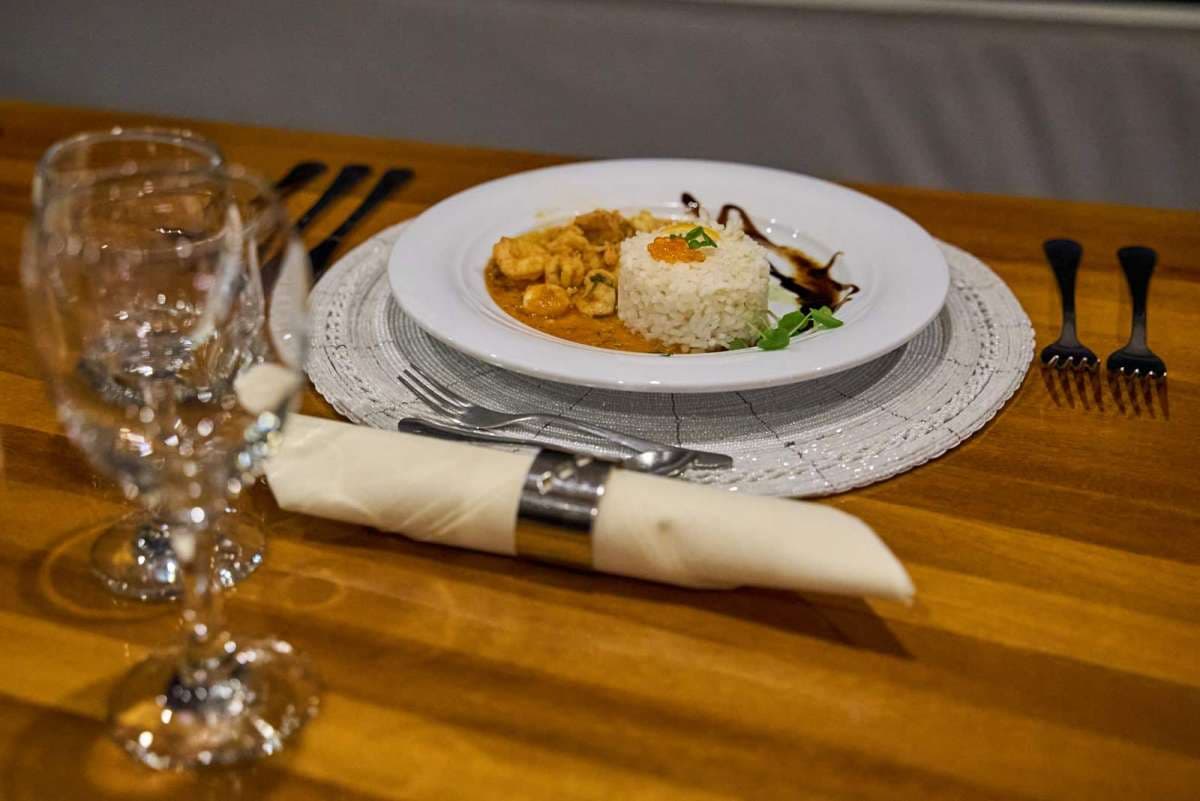 Sample menu image