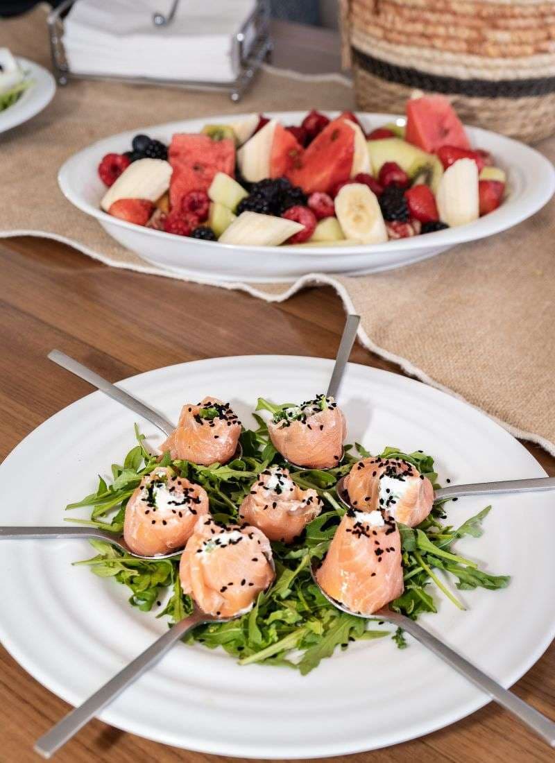 Sample menu image