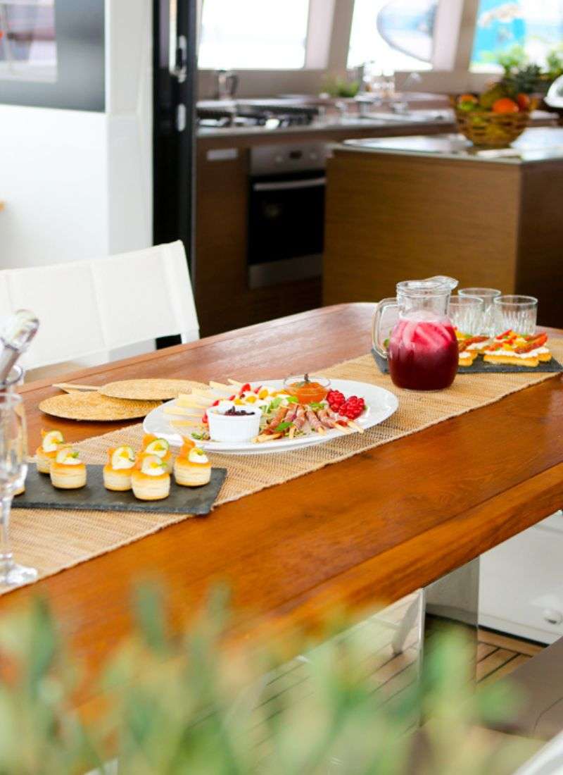 Sample menu image