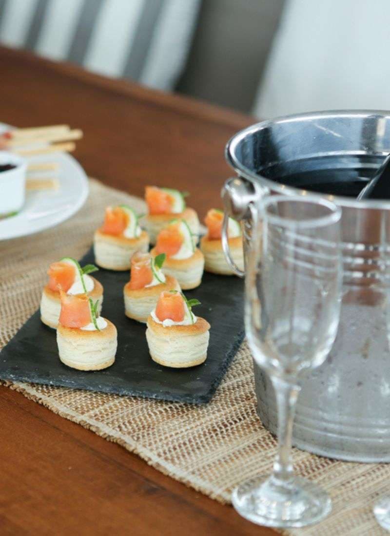Sample menu image