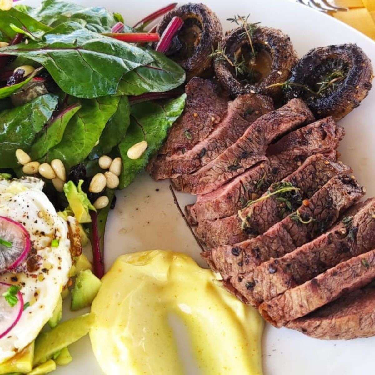 Sample menu image