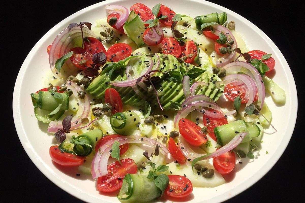 Sample menu image
