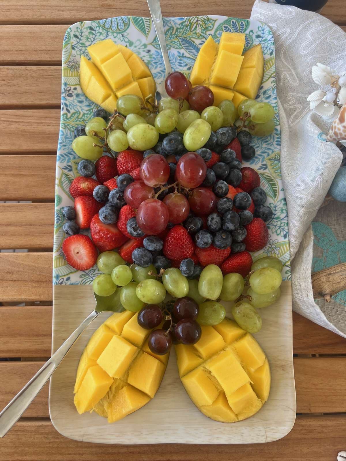 Sample menu image