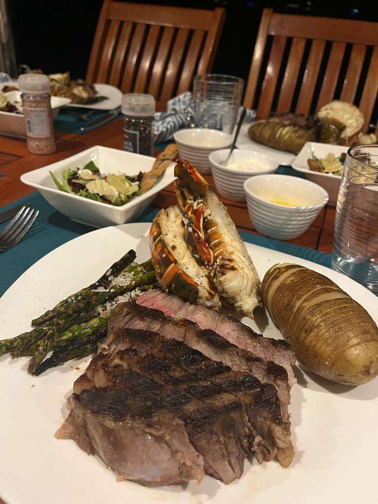 Sample menu image