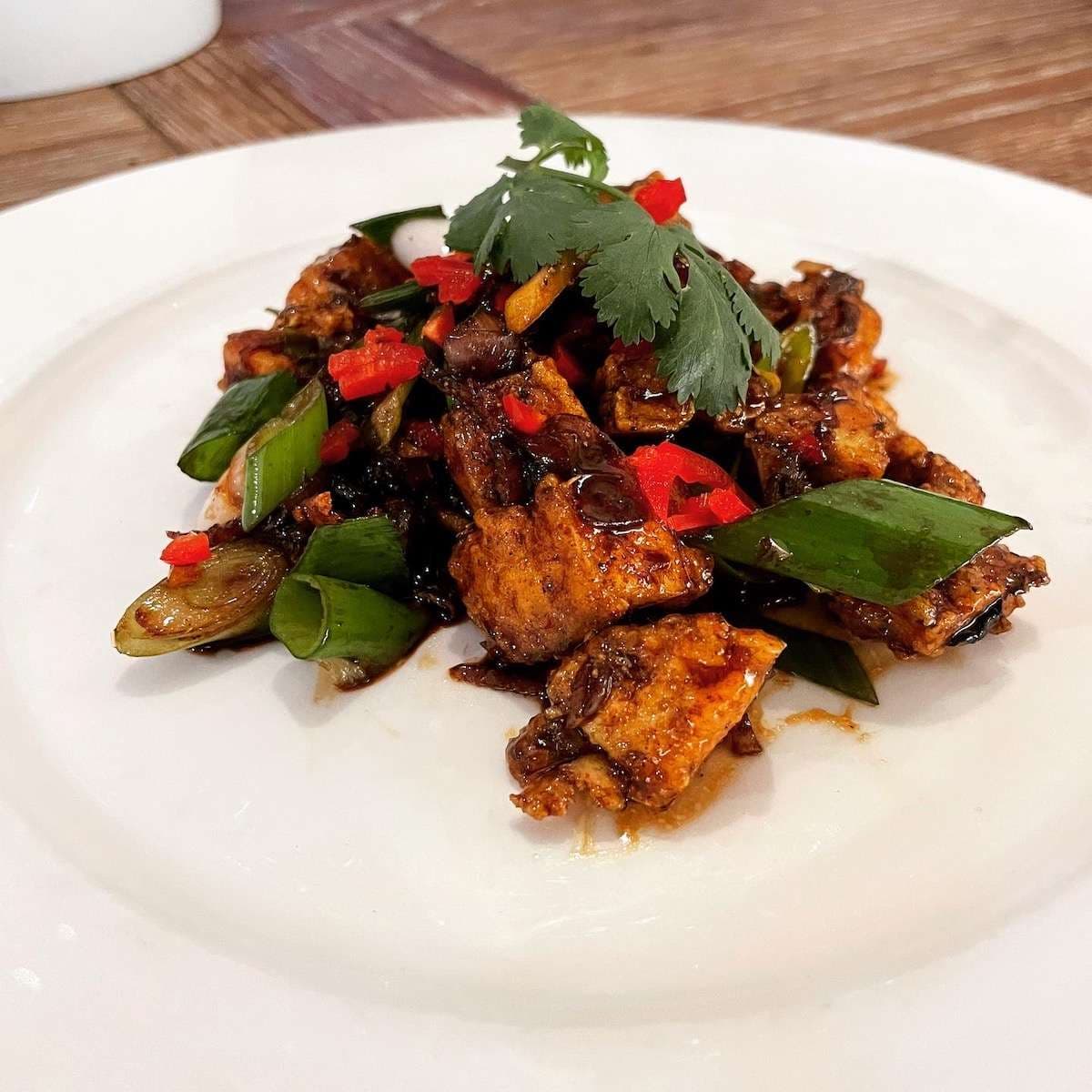 Sample menu image