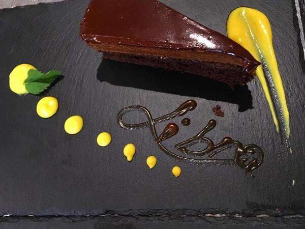 Sample menu image