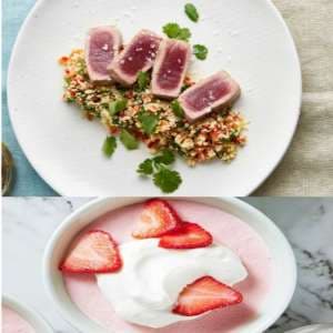 Sample menu image